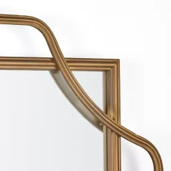 Kirklands Home Amir Bronze Metal Wall Mirror New