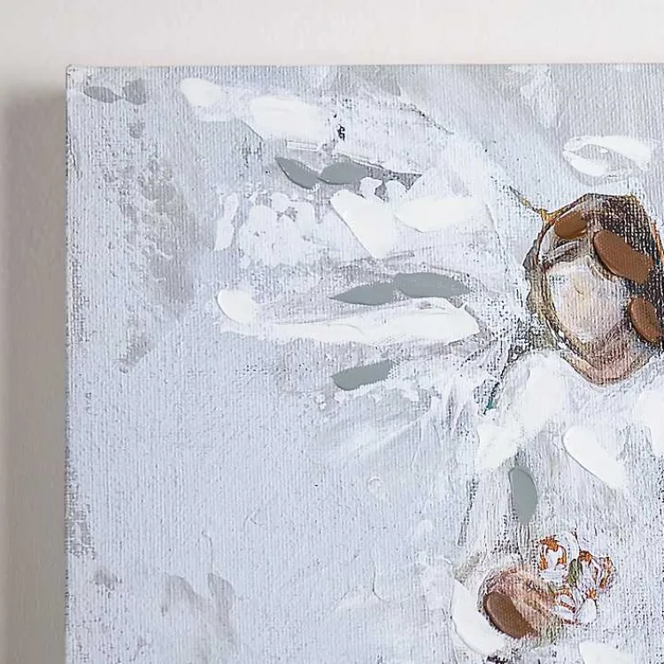 Kirklands Home Angel with Bouquet Canvas Art Print Online