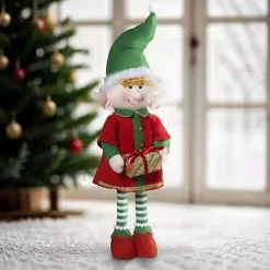 Christmas Decorations>Kirklands Home Animated Elf Christmas Decoration