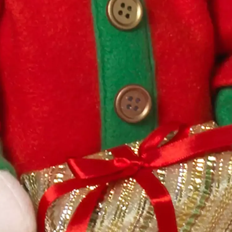 Christmas Decorations>Kirklands Home Animated Elf Christmas Decoration