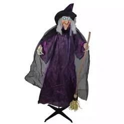 Halloween>Kirklands Home Animated Witch Decoration
