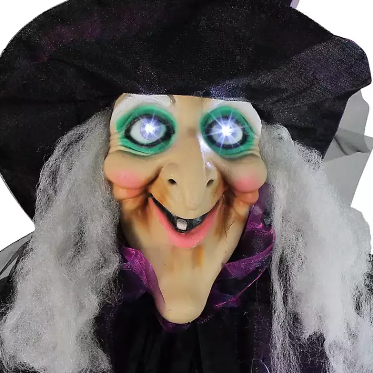 Halloween>Kirklands Home Animated Witch Decoration