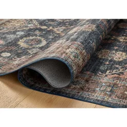 Kirklands Home Anniston Denim Sunset Area Rug, 5x8 Discount