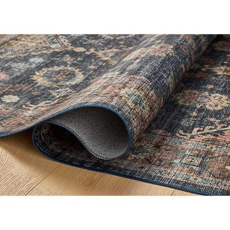 Kirklands Home Anniston Denim Sunset Area Rug, 8x10 Sale