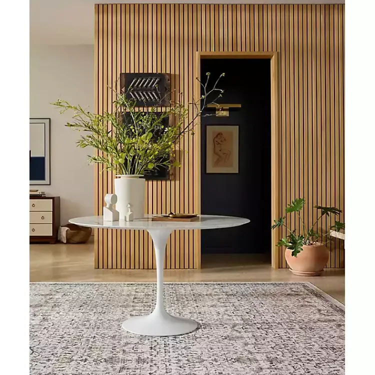 Kirklands Home Anniston Ivory Stone Accent Rug, 2x4 Sale