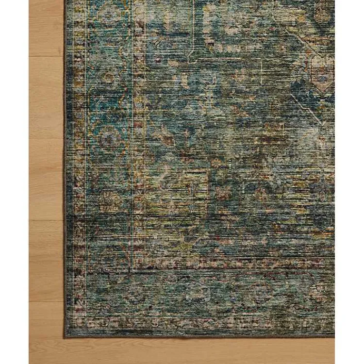 Kirklands Home Anniston Vintage Blue Area Rug, 5x8 Best