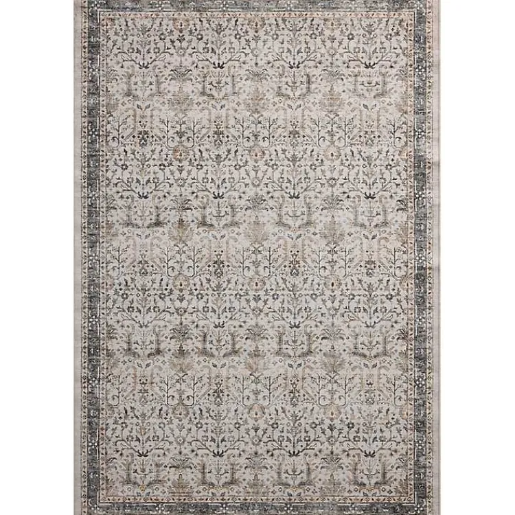 Kirklands Home Annitston Ivory Stone Area Rug, 8x10 Discount