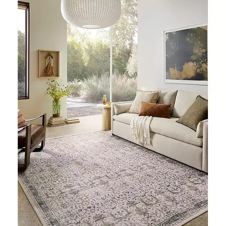 Kirklands Home Annitston Ivory Stone Area Rug, 8x10 Discount