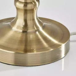 Kirklands Home Antique Arched Adjustable Table Lamp Brass Best