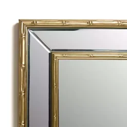 Kirklands Home Antique Brass Bamboo Wall Mirror Discount