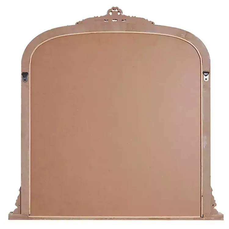 Kirklands Home Antique Brass Ornate Filigree Mirror Clearance