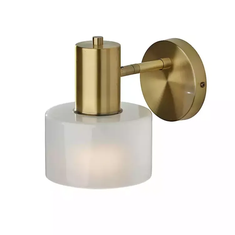 Sconces>Kirklands Home Antique Brass Rhodes Sconce