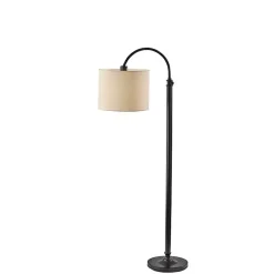 Kirklands Home Antique Arched Adjustable Floor Lamp Bronze Hot