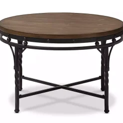 Kirklands Home Antique Bronze Round Coffee Table Discount