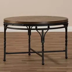 Kirklands Home Antique Bronze Round Coffee Table Discount