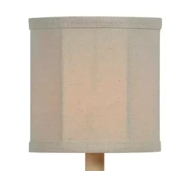 Kirklands Home Antique Cream Bella Mini Lamps, Set of 2 White Clearance