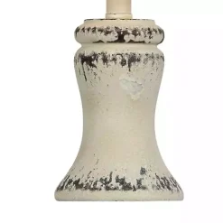 Kirklands Home Antique Cream Bella Mini Lamps, Set of 2 White Clearance