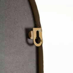 Kirklands Home Antique Gold Metal Ornate Arch Wall Mirror