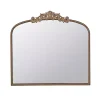 Kirklands Home Antique Gold Studded Floral Scroll Mirror Online