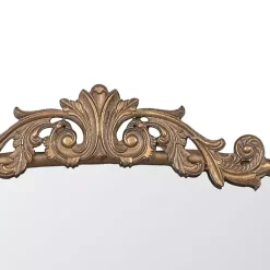 Kirklands Home Antique Gold Studded Floral Scroll Mirror Online