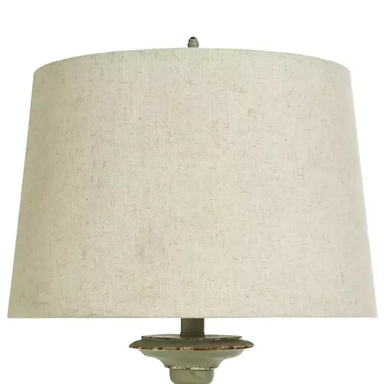 Kirklands Home Antique Bourgault Floor Lamp Green Hot