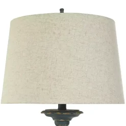 Kirklands Home Antique Navy Bourgault Floor Lamp Blue Online