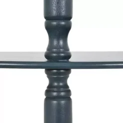 Kirklands Home Antique Navy Half Round Console Table Blue Online
