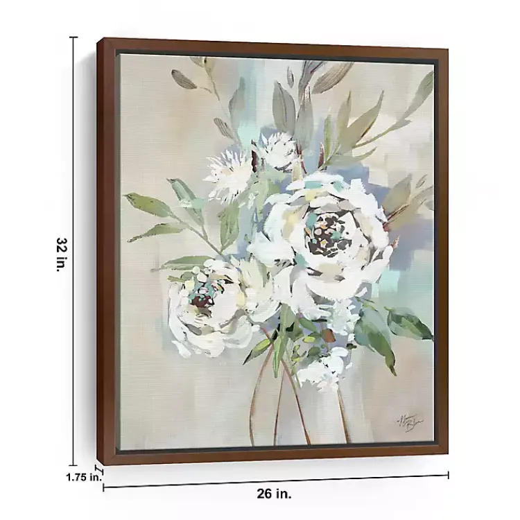 Kirklands Home Antique Rose II Framed Canvas Art Print Hot