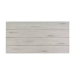 Kirklands Home Antique washed Wood Coffee Table White New