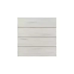 Kirklands Home Antique washed Wood Square Side Table White Clearance