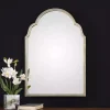 Kirklands Home Antiqued Silver Champagne Arched Mirror Discount
