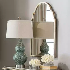 Kirklands Home Antiqued Silver Champagne Arched Mirror Discount