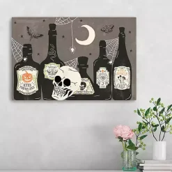 Halloween>Kirklands Home Apothecary Bottles Canvas Art Print