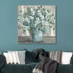 Kirklands Home Apple Blossom Jug Framed Canvas Art Clearance