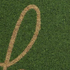 Kirklands Home Apple Hello Doormat Green Best