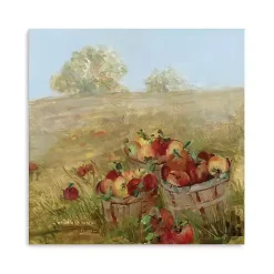 Fall>Kirklands Home Apple Picking I Canvas Art Print