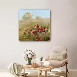 Fall>Kirklands Home Apple Picking I Canvas Art Print