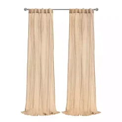 Kirklands Home Apricot Paloma Curtain Panel, 95 in. Orange Best