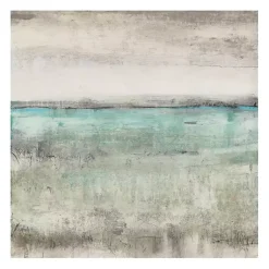 Kirklands Home Aqua Horizon Giclee Canvas Art Print Discount
