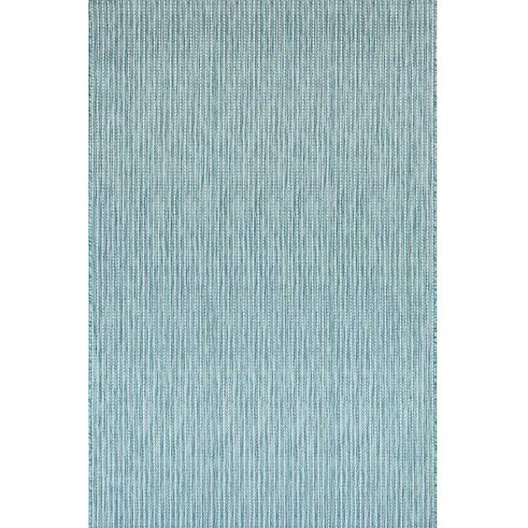 Kirklands Home Aqua Intertwine Indoor/Outdoor Area Rug, 7x9 Blue Online