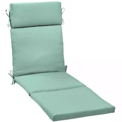 Kirklands Home Aqua Leala Texture Outdoor Chaise Cushion Blue Discount