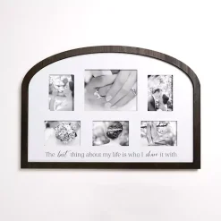 Collage Frames>Kirklands Home Arched Sentiment Collage Frame