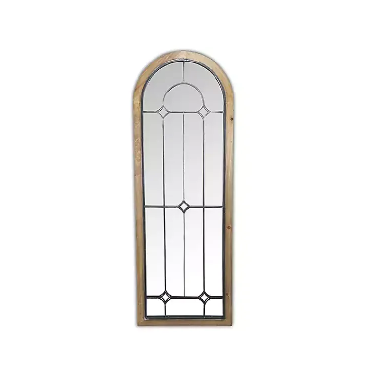 Kirklands Home Arched Windowpane Wall Mirror Online
