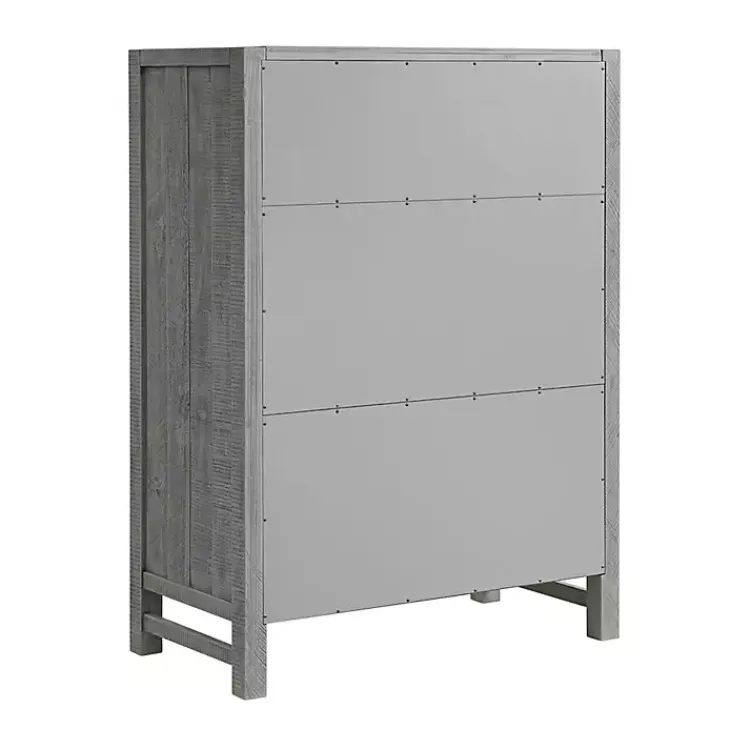Kirklands Home Arden Wood 5-Drawer Chest Gray Hot