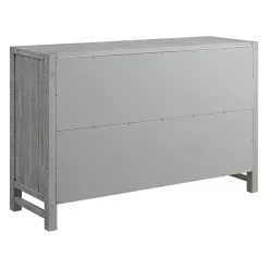 Kirklands Home Arden Wood 6-Drawer Dresser Gray Hot