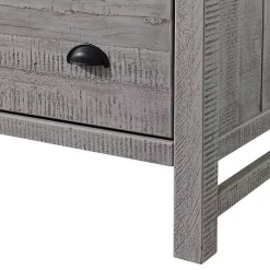 Kirklands Home Arden Wood 6-Drawer Dresser Gray Hot