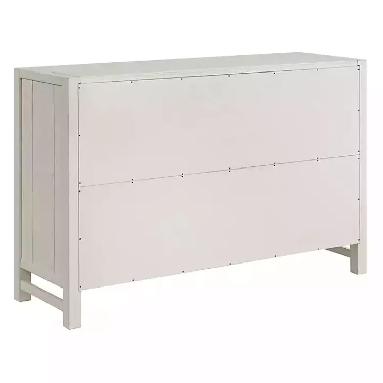 Kirklands Home Arden Wood 6-Drawer Dresser White Discount