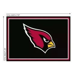 Kirklands Home Arizona Cardinals Area Rug, 3x4 New