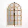 Kirklands Home Artemis Arched Door Wood Wall Mirror Outlet