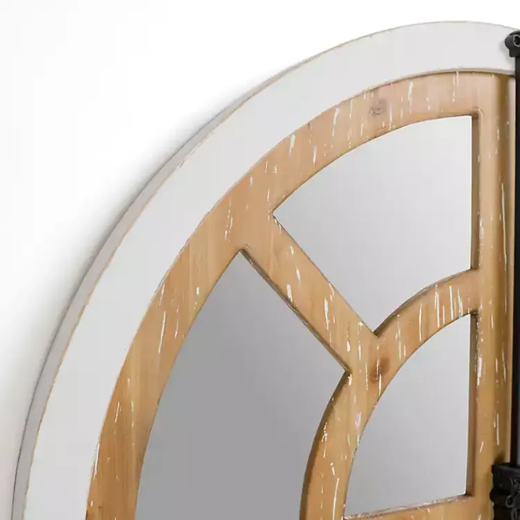 Kirklands Home Artemis Arched Door Wood Wall Mirror Outlet